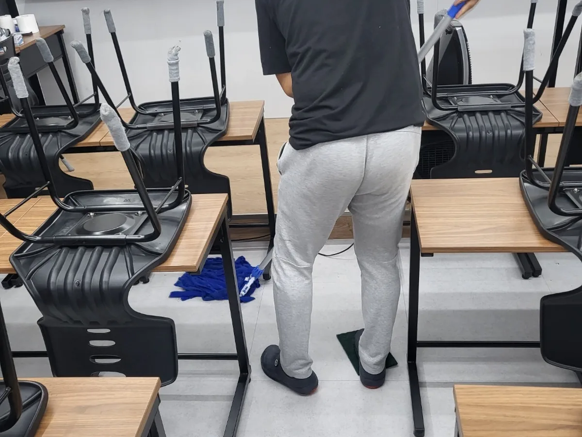 청도군 이서면 학교 교장실·교무실 위생청소 사례 - 행진크린